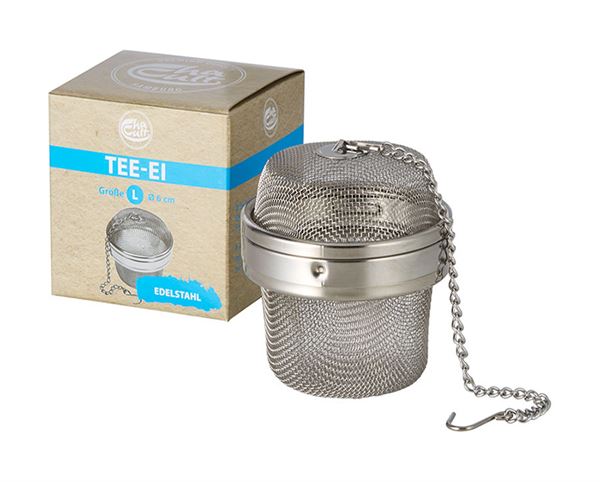 Infuseur en acier inoxydable Double Corps 6 cm